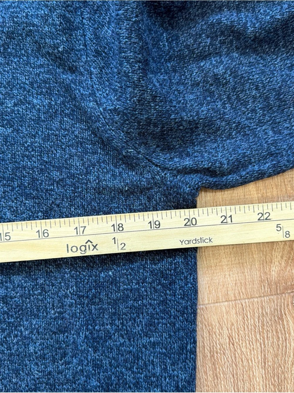 J. Crew Shawl Neck Sweater Mens M Lambs Wool Pullover Blue Knit Outdoor Fall